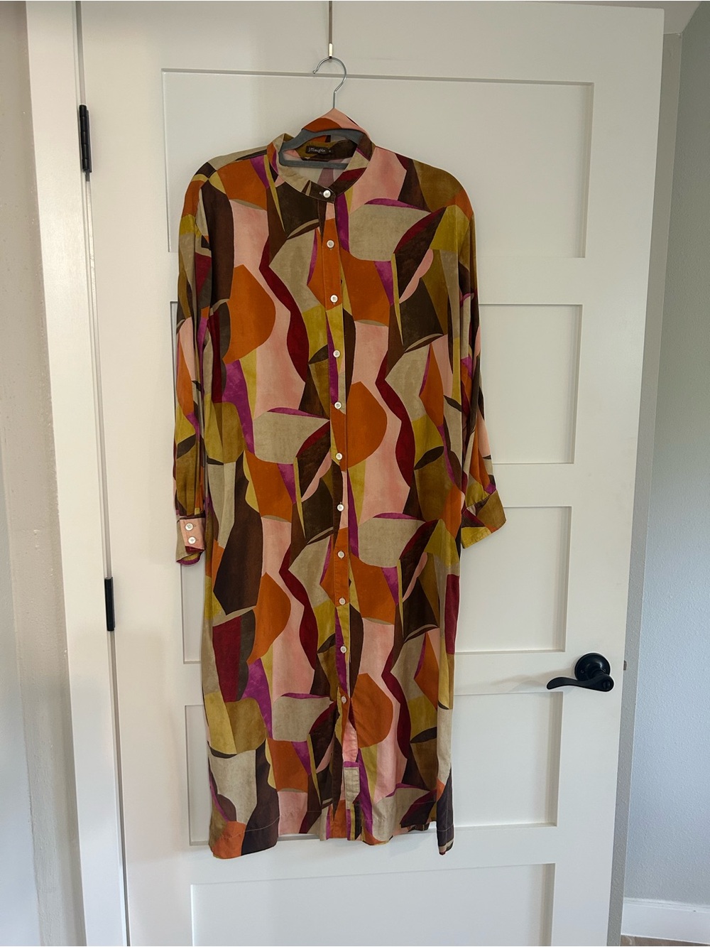 JMcLaughlin multi color tunic dress Size L